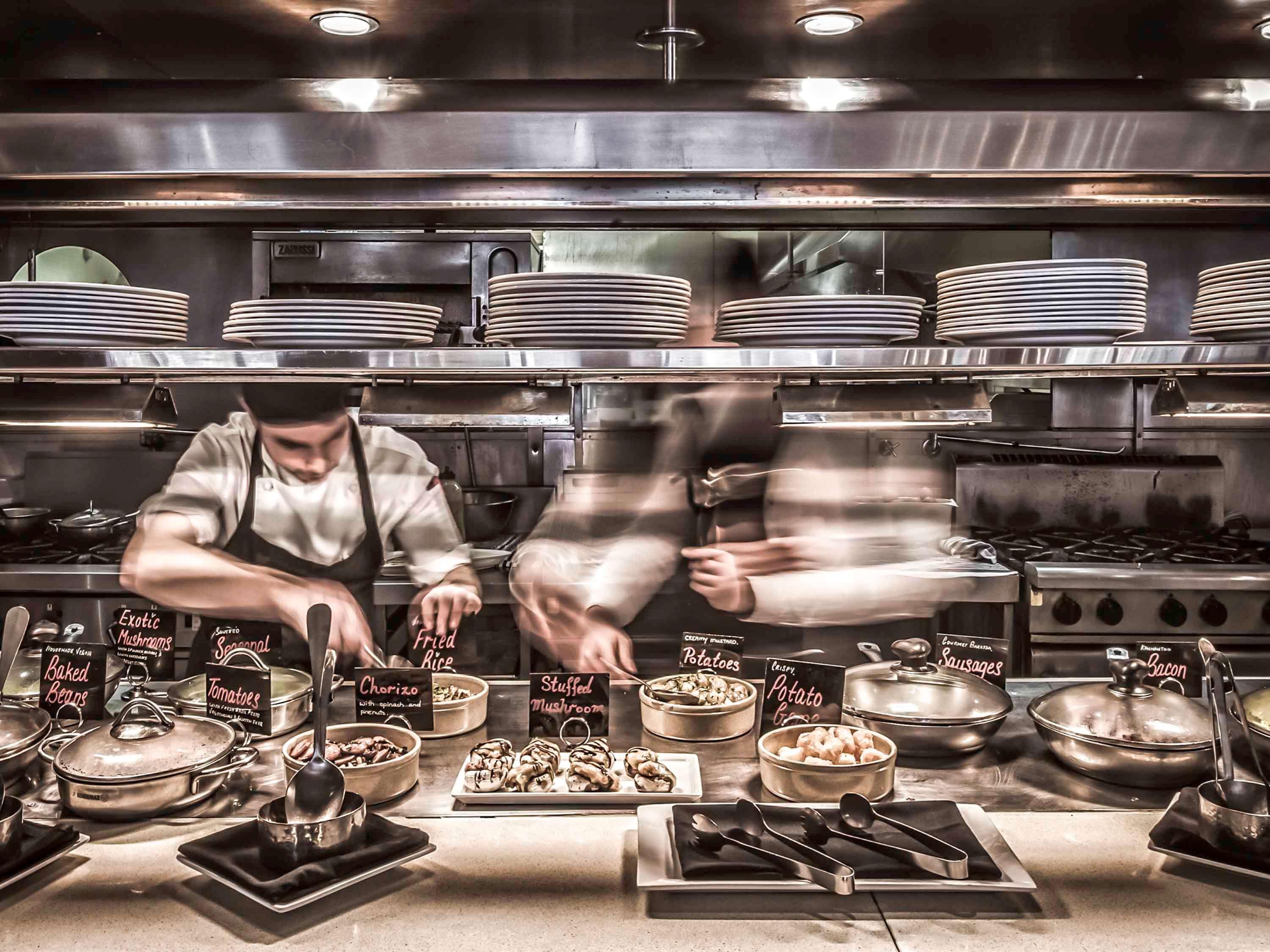 The Playford Adelaide - Mgallery Exteriér fotografie The kitchen at the restaurant