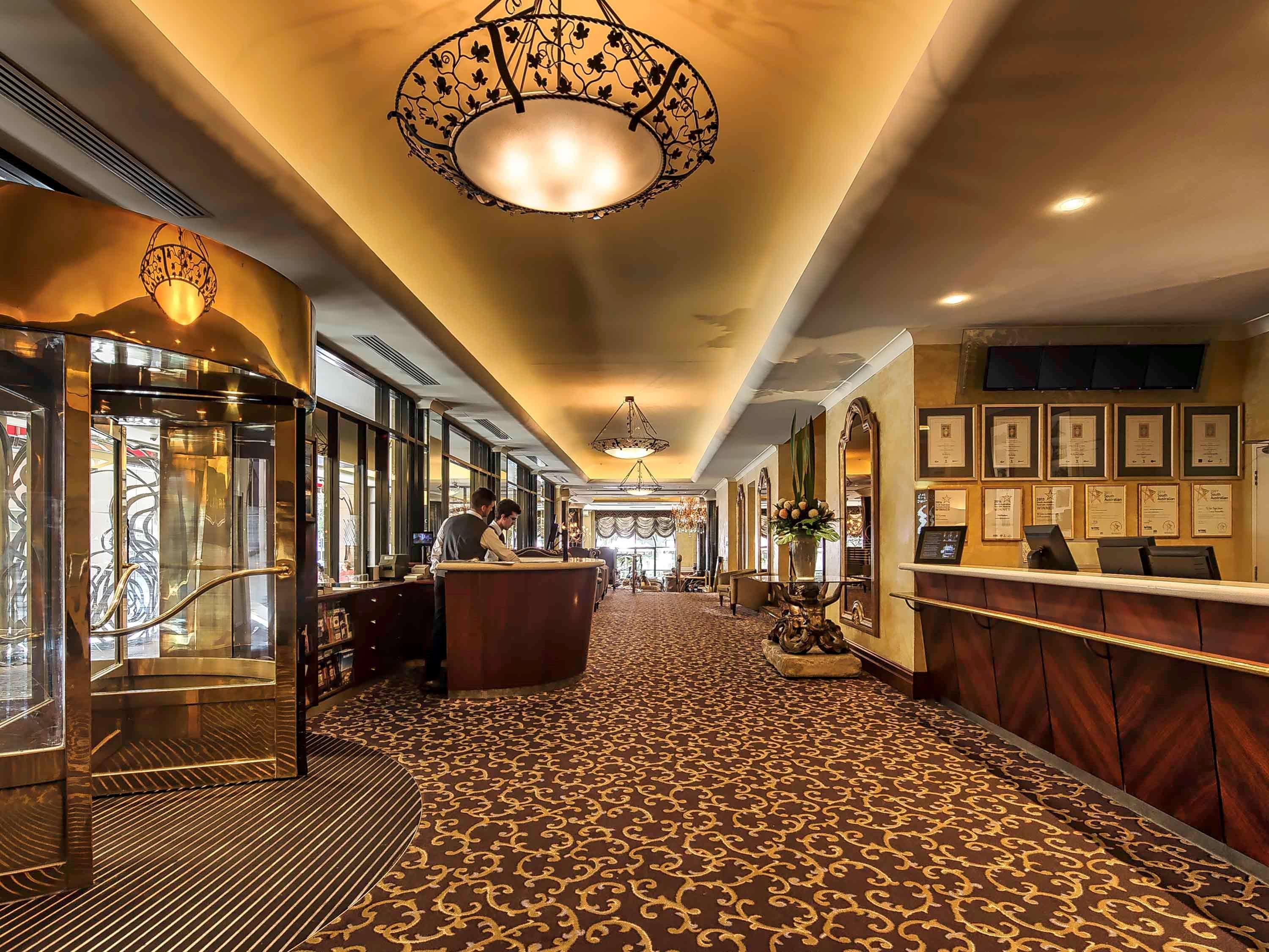 The Playford Adelaide - Mgallery Exteriér fotografie The lobby of the hotel