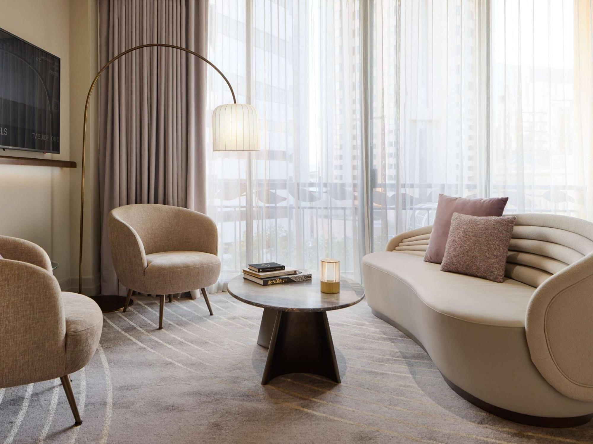 The Playford Adelaide - Mgallery Exteriér fotografie A living room at the hotel